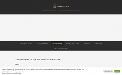 utopiatvshow.nl screenshot