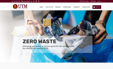 http://utm.my screenshot