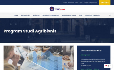 utu.ac.id screenshot