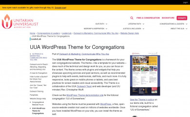 UUA Congregation Child screenshot