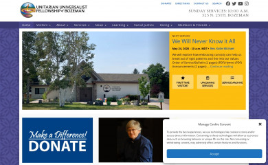 uufbozeman.org screenshot