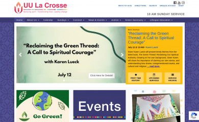 uulacrosse.org screenshot