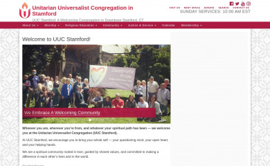 uustamford.org screenshot