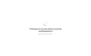 uutiskirjepalvelu.fi screenshot