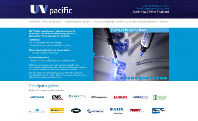 uvpacific.com.au screenshot