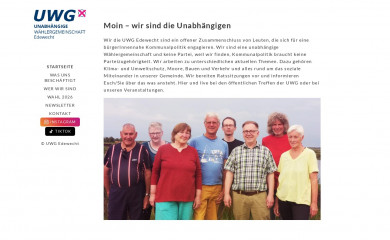 uwg-edewecht.de screenshot
