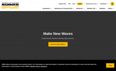 http://uwm.edu screenshot