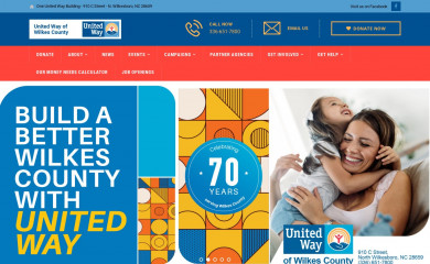 uwwilkes.org screenshot