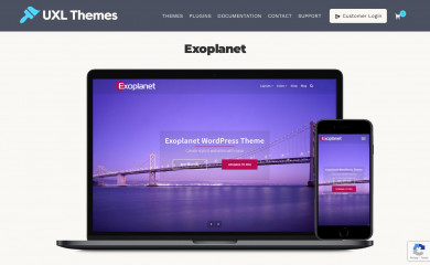 http://uxlthemes.com/theme/exoplanet screenshot