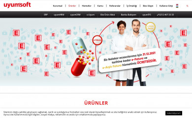 uyumsoft.com.tr screenshot