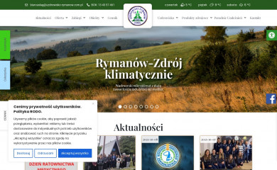 uzdrowisko-rymanow.com.pl screenshot