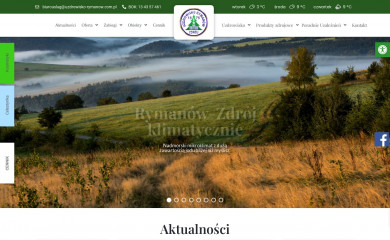uzdrowisko-rymanow.com.pl screenshot