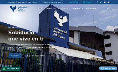 uandina.edu.pe screenshot