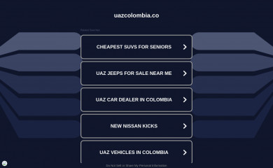uazcolombia.co screenshot