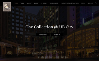 ubcitybangalore.in screenshot