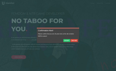 ubarefeet.ru screenshot