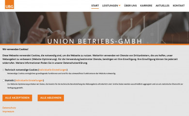 http://www.ubgnet.de screenshot