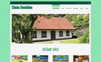 ubytovani-beskiden.cz screenshot