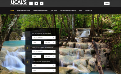 ucalsrentacar.com screenshot
