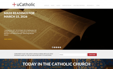 ucatholic.com screenshot