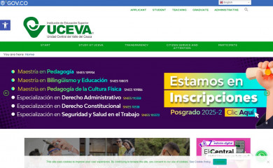 uceva.edu.co screenshot