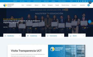 uct.cl screenshot