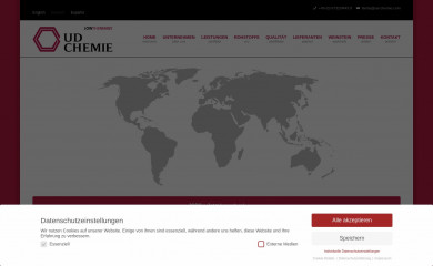 ud-chemie.com screenshot