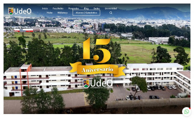 udeo.edu.gt screenshot