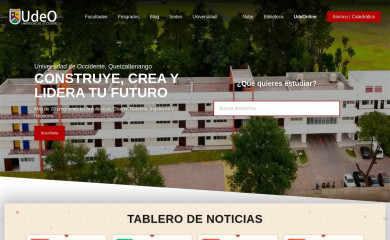 udeo.edu.gt screenshot