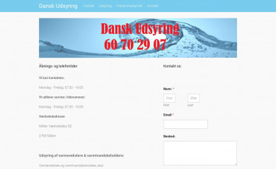 udsyring.dk screenshot