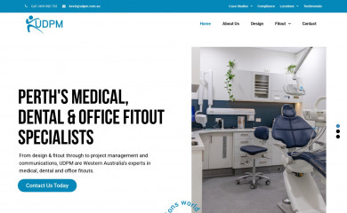 udpm.com.au screenshot