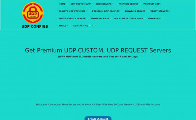 udpcustom.online screenshot