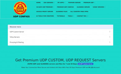 udpcustom.online screenshot