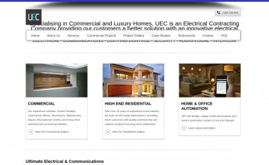 uec.net.au screenshot