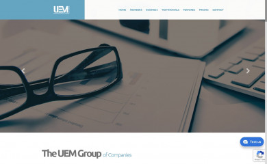 uemgroup.com.au screenshot