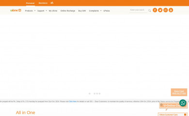 ufone.com screenshot