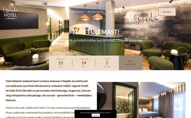 ugandihotel.ee screenshot