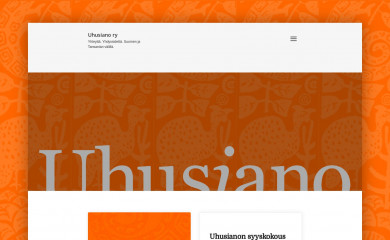 uhusiano.fi screenshot