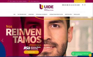 uide.edu.ec screenshot
