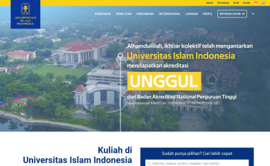 uii.ac.id screenshot