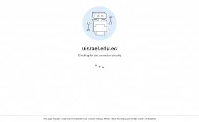 uisrael.edu.ec screenshot