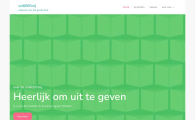 uitgeeferij.nl screenshot