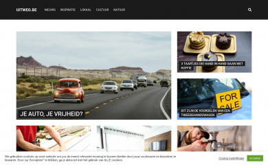 uitweg.be screenshot