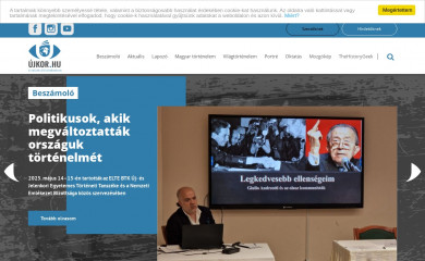 ujkor.hu screenshot
