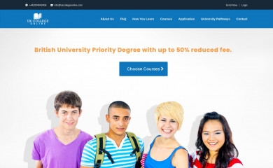 ukcollegeonline.com screenshot