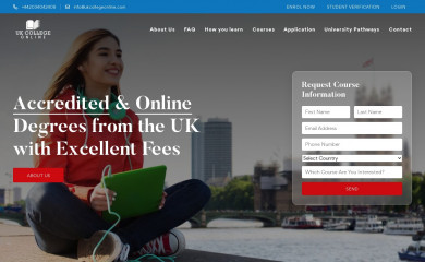 ukcollegeonline.com screenshot
