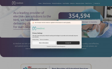 ukmedinet.com screenshot