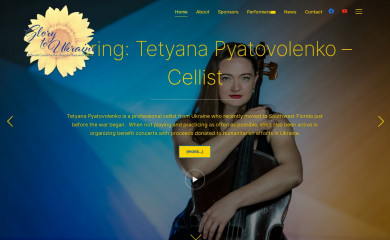 ukrainebenefitconcert.com screenshot