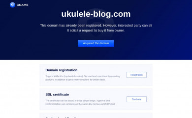 ukulele-blog.com screenshot