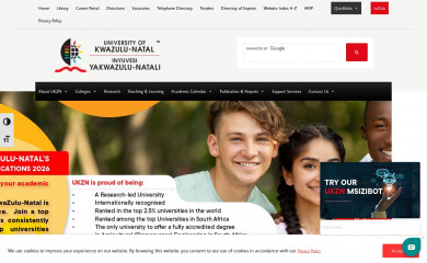 ukzn.ac.za screenshot